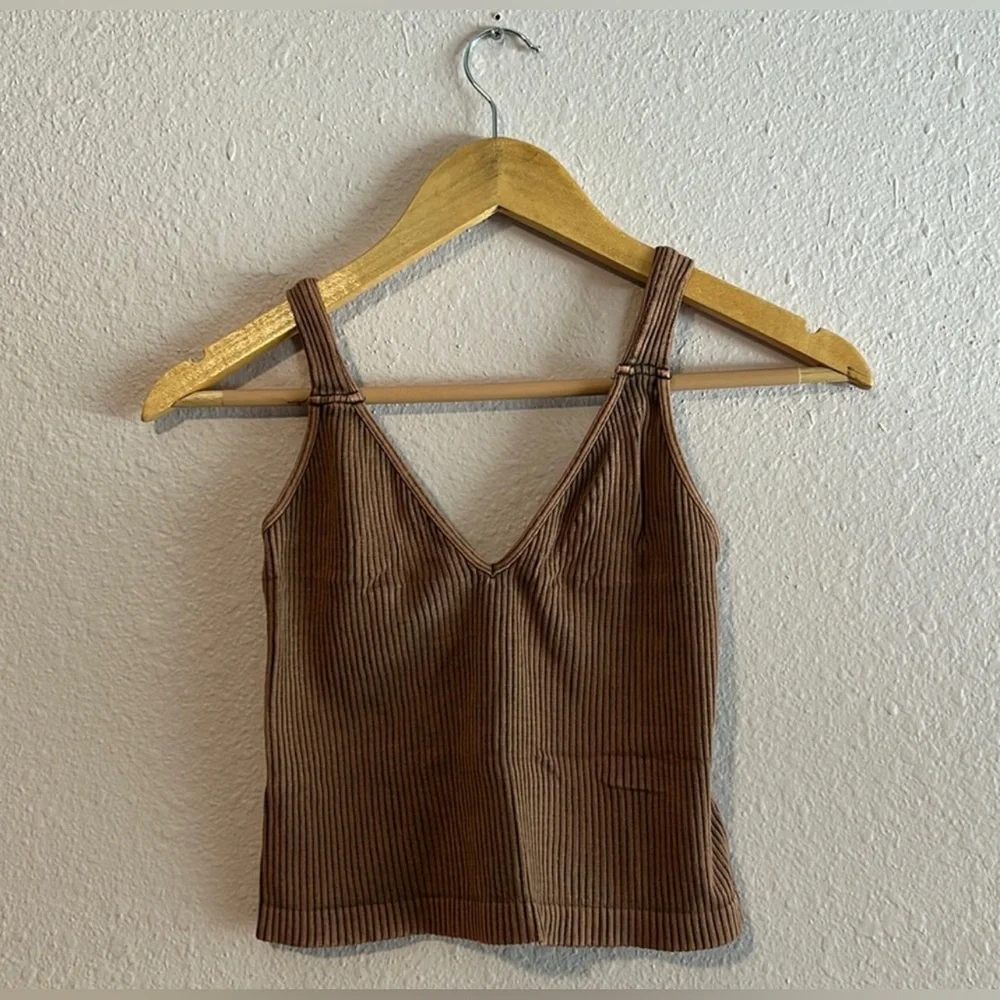 NWOT FP Intimately Washed Seamless Crop